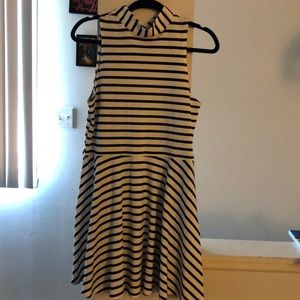 Black and white dress